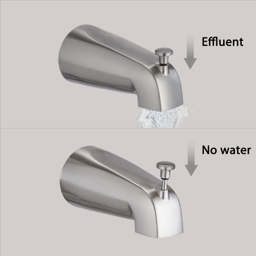 Shower Head with Handheld Shower System with 8" Rain Shower Head with Tub Spout (Rough-in Valve Included) - Image 5