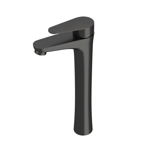 Brushed Nickel Vessel Sink Faucet Single Handle Tall Bathroom Sink Faucet Vanity Bathroom Faucet - Image 2