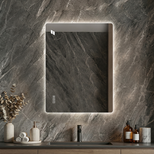24*32 Inch Bathroom Mirror with Led Lights Front and Backlit, Anti-Fog Lighted Vanity Mirrors for Wall Mounted, 3 Colors and 5 level Dimmable, Horizontal/Vertical - Image 4