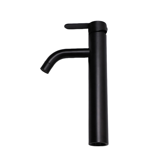 Bathroom Artistic Tempered Glass Vessel Bathroom Sink with Faucet and Pop-up Drain, Matte Black - Image 10