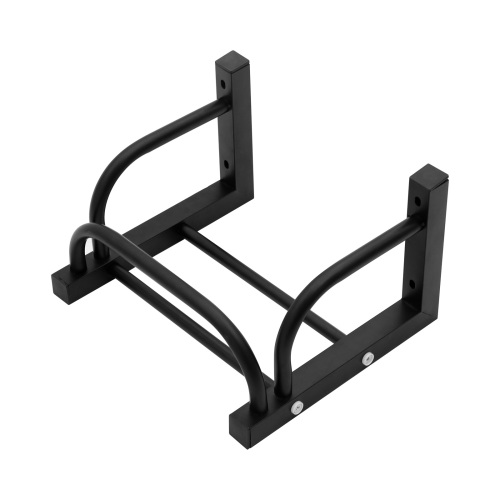 16"x12" Wall-Mounted Rectangular Ceramic Bathroom Sink with Black Towel Bar & faucet hole - Image 9